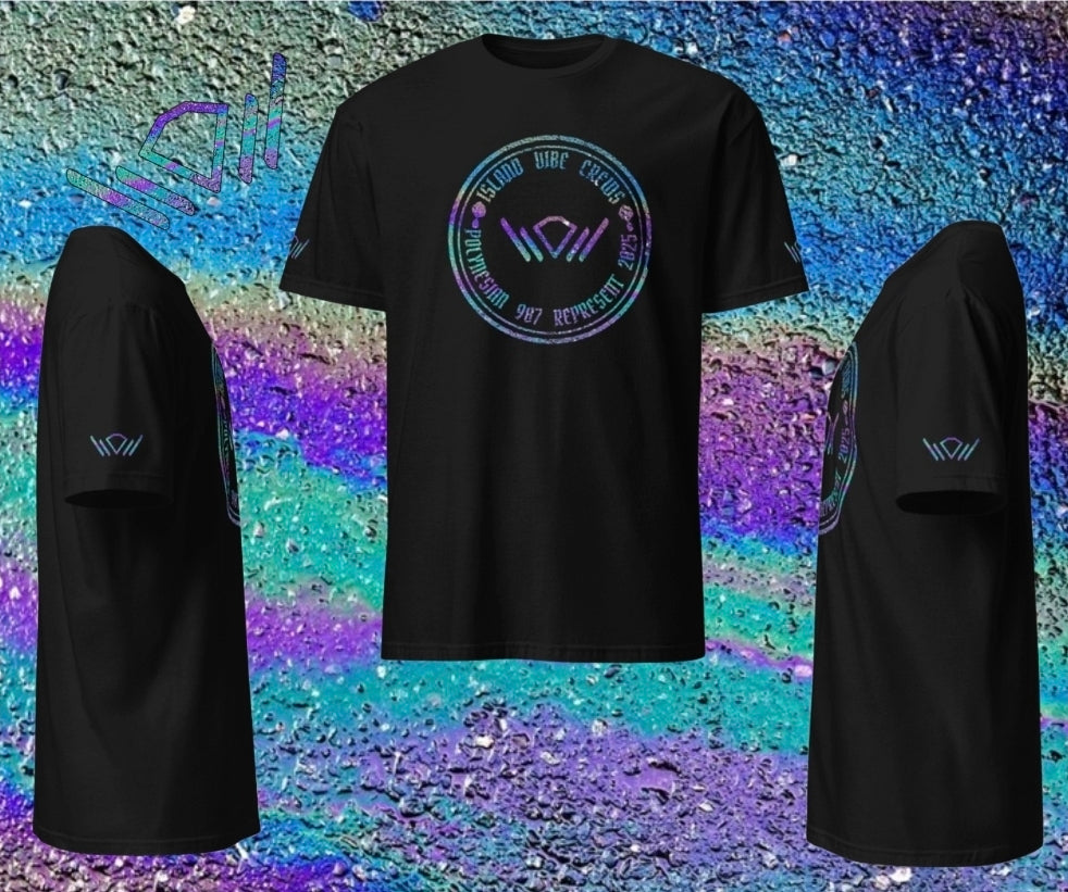 IVC T-shirt Noir – Island Vibe Crews Polynesian 987 Represent ✅️2éme ÉDITION QUANTITÉS TRÈS LIMITÉES❌️