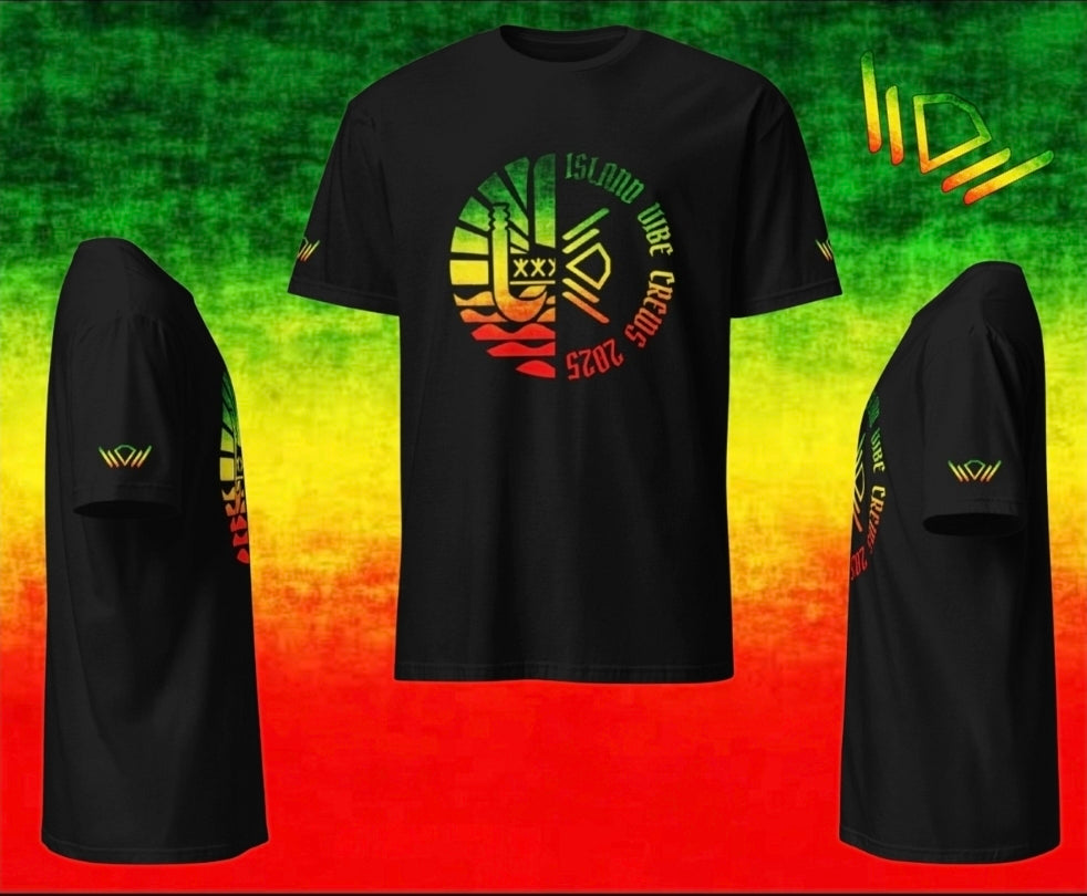 IVC T-shirt Noir – Island Vibe Crews 2025 ✅️ 3ème ÉDITION TRÈS LIMITÉ ⚠️